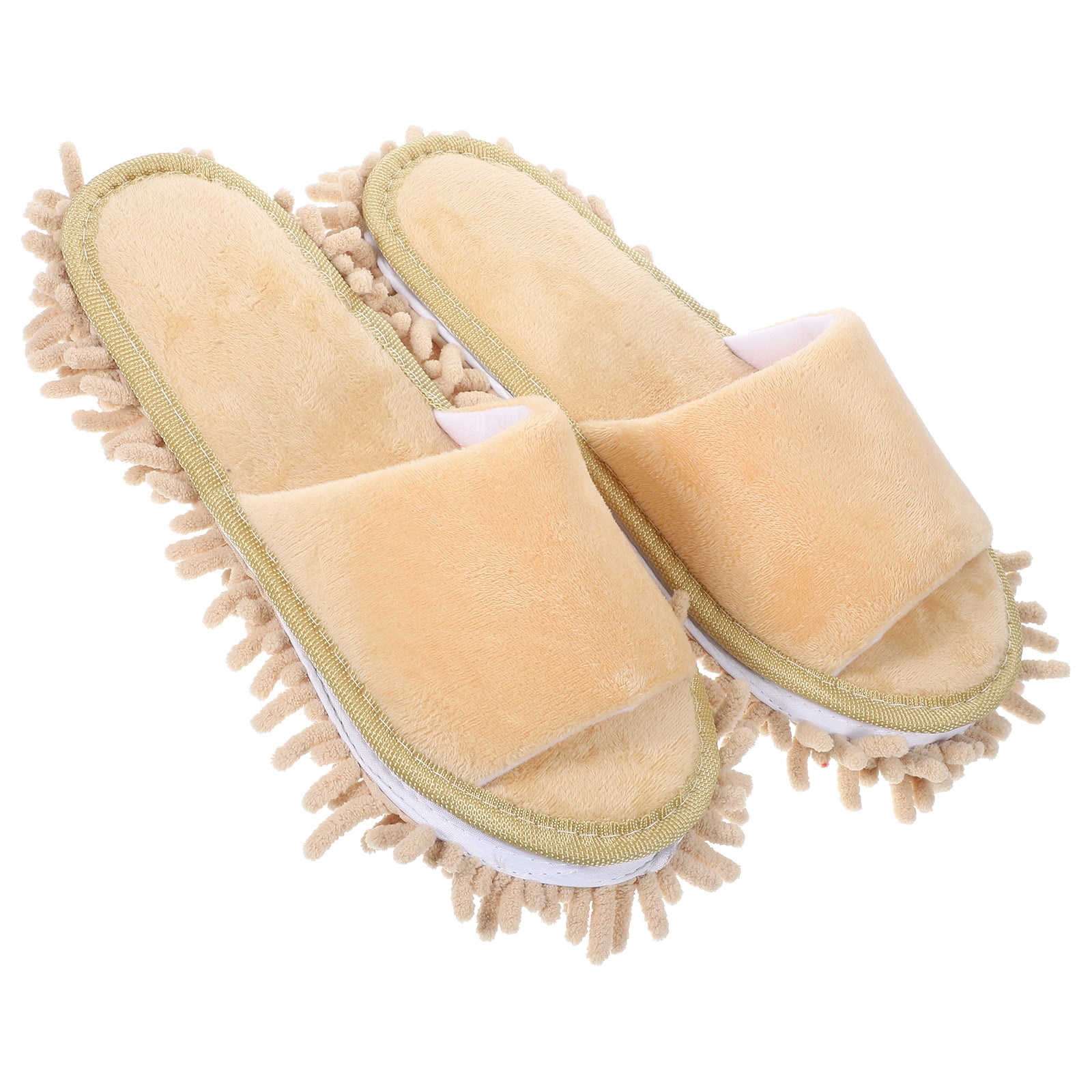 1 Pair Mop Slippers Floor Cleaning Shoes Dust Mops Slippers Reusable