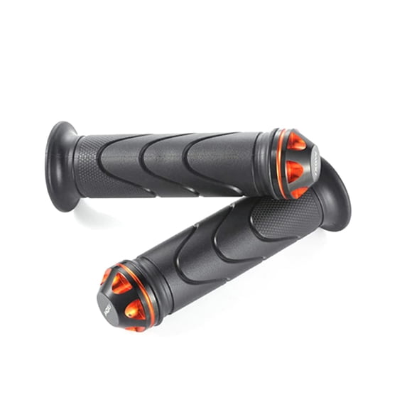 1 Pair Motorcycle Hand Grips Handlebar Throttle Grips Anti-Slip Handle Decoration Modified Parts for Scooter