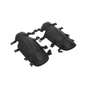 1 Pair Mowing Shin Guards Leg Protectors Gardening Knee Pad Motorcycle Knee Guards with Adjustable Strap