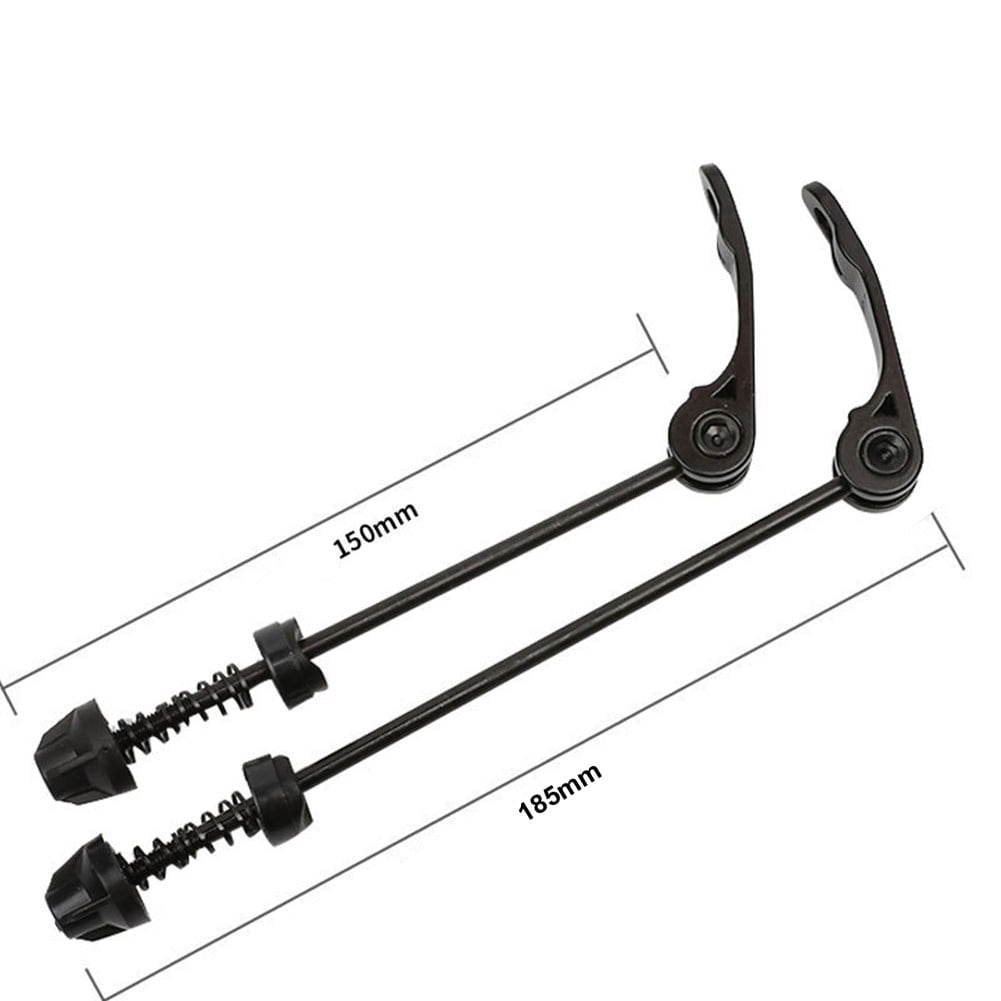 1 Pair Mtb Bike Bicycle Wheel Front and Rear Tire Quick Release Qr ...