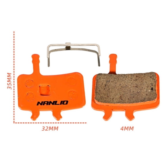 1 Pair Mtb Bike Brake Pads Plastic/Resin Bicycle Disc Brake Pad For Shimano Giant Formula Sailian Bb5 Taiwan Cycling Accessories