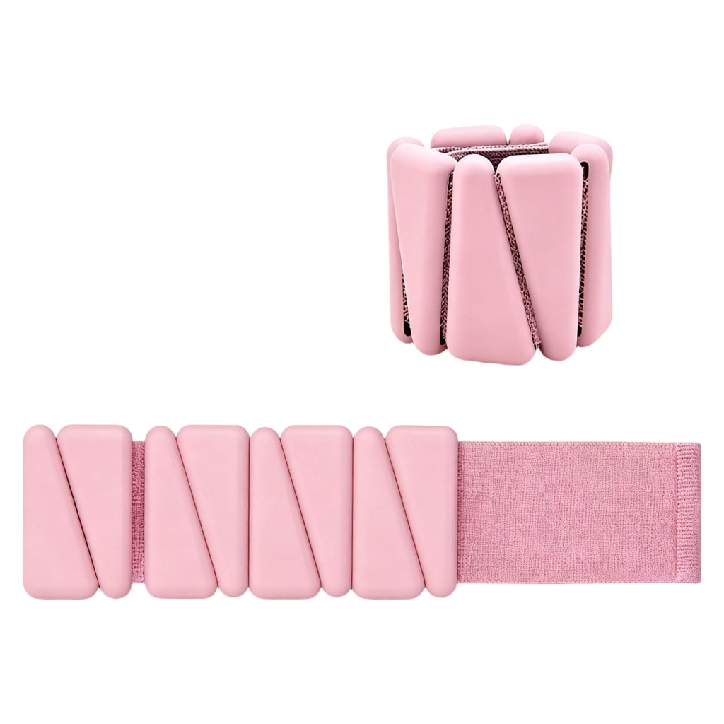 1 Pair Multipurpose Ankle Wrist Weight Trainer Aid with Adjustable Inserts Comfortable Elastic Design Wide Application