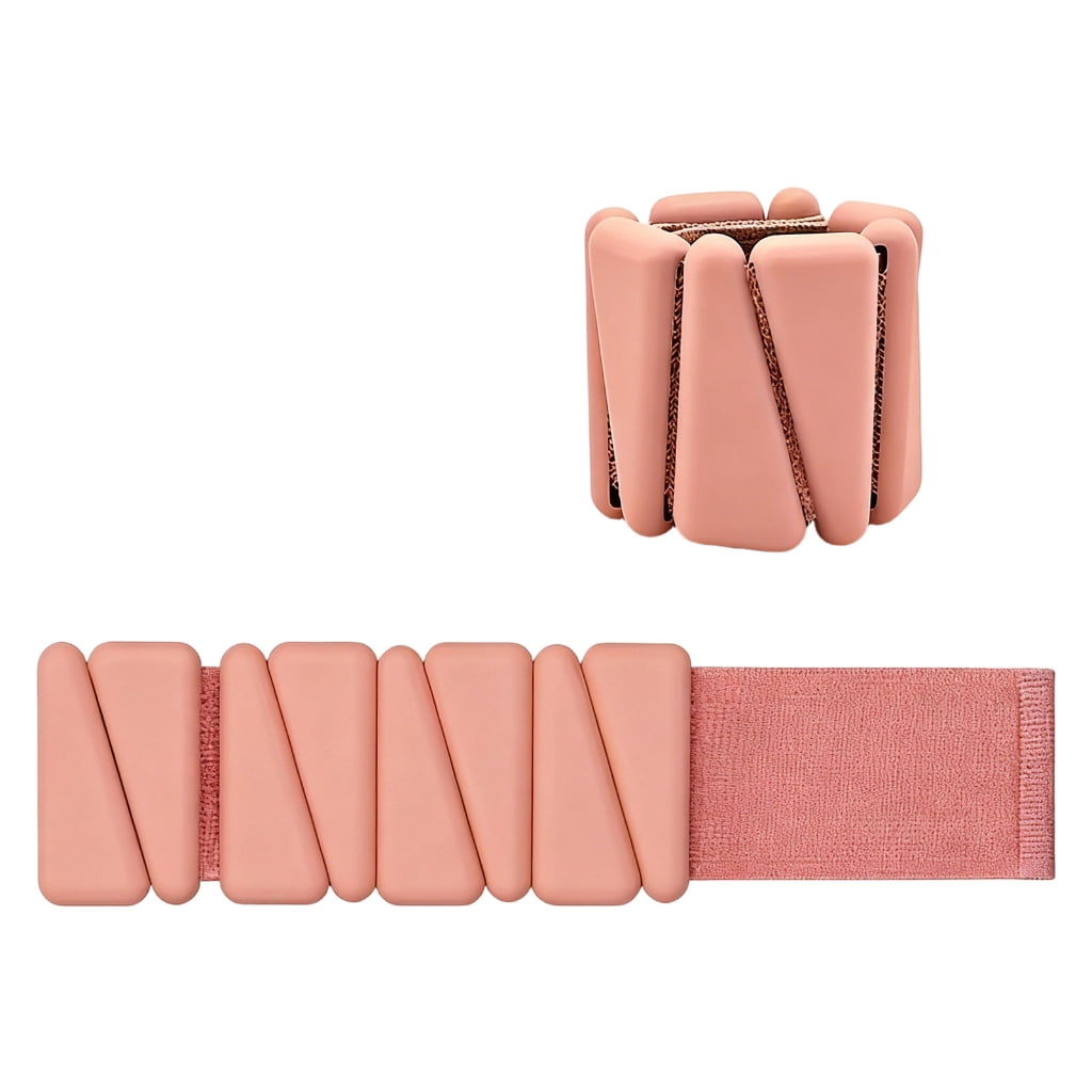 1 Pair Multipurpose Ankle Wrist Weight Trainer Aid with Adjustable Inserts Comfortable Elastic Design Wide Application