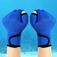 thumbnail image 1 of 1 Pair Neoprene Gloves Breathable Well Stitching Webbed Swim Gloves for Training, 1 of 7