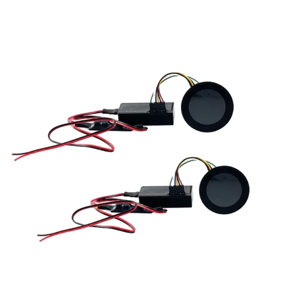 1 Pair New Type 12V LED Red/Green/Ice Blue 4 Model Devil Eyes Light Car Headlight Special Amosphere Light WiFi Control Kit Acc