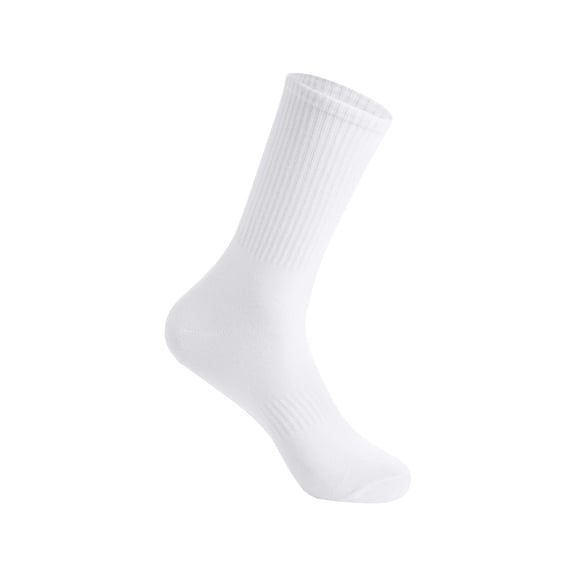 1 Pair Non Binding Loose Fit Ankle Socks Wide Thin Crew Socks with No Elastic Top for Men & Women Plus Size