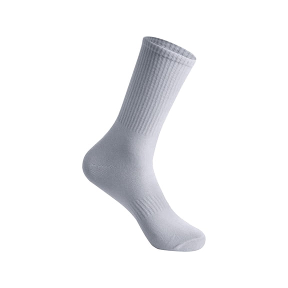 1 Pair Non Binding Loose Fit Ankle Socks Wide Thin Crew Socks with No Elastic Top for Men & Women Plus Size