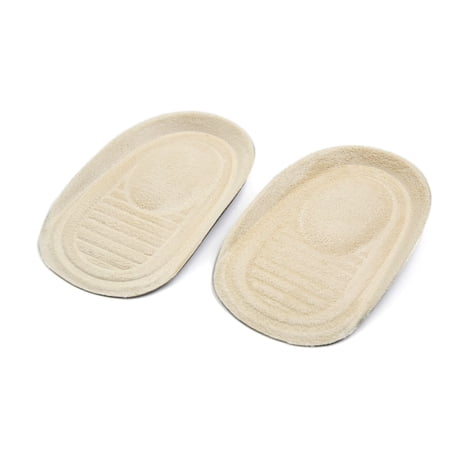 1 Pair Nonslip Foam Massage Heel Support Half Shoe Insoles Cushions Pads Size S