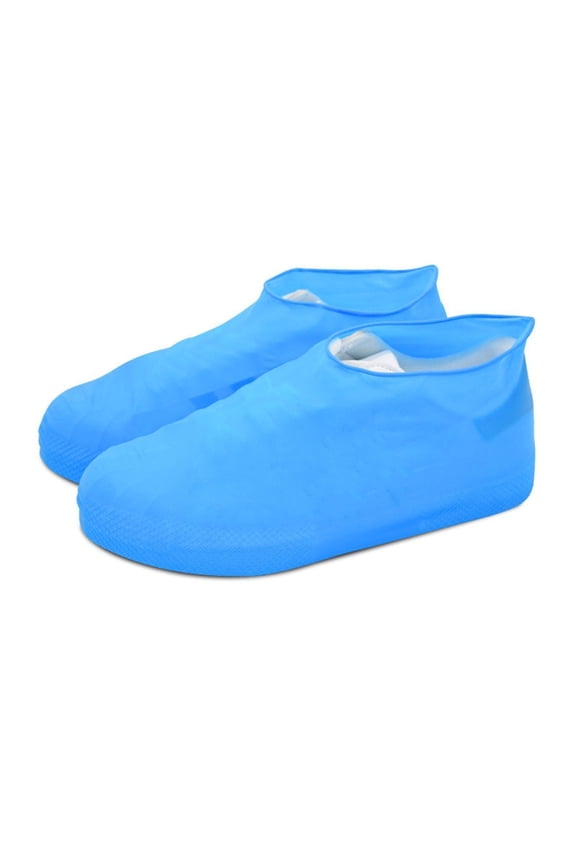 1 Pair Nonslip Silicone Wearresistant Unisex Rain Boot for Outdoor Rainy Day