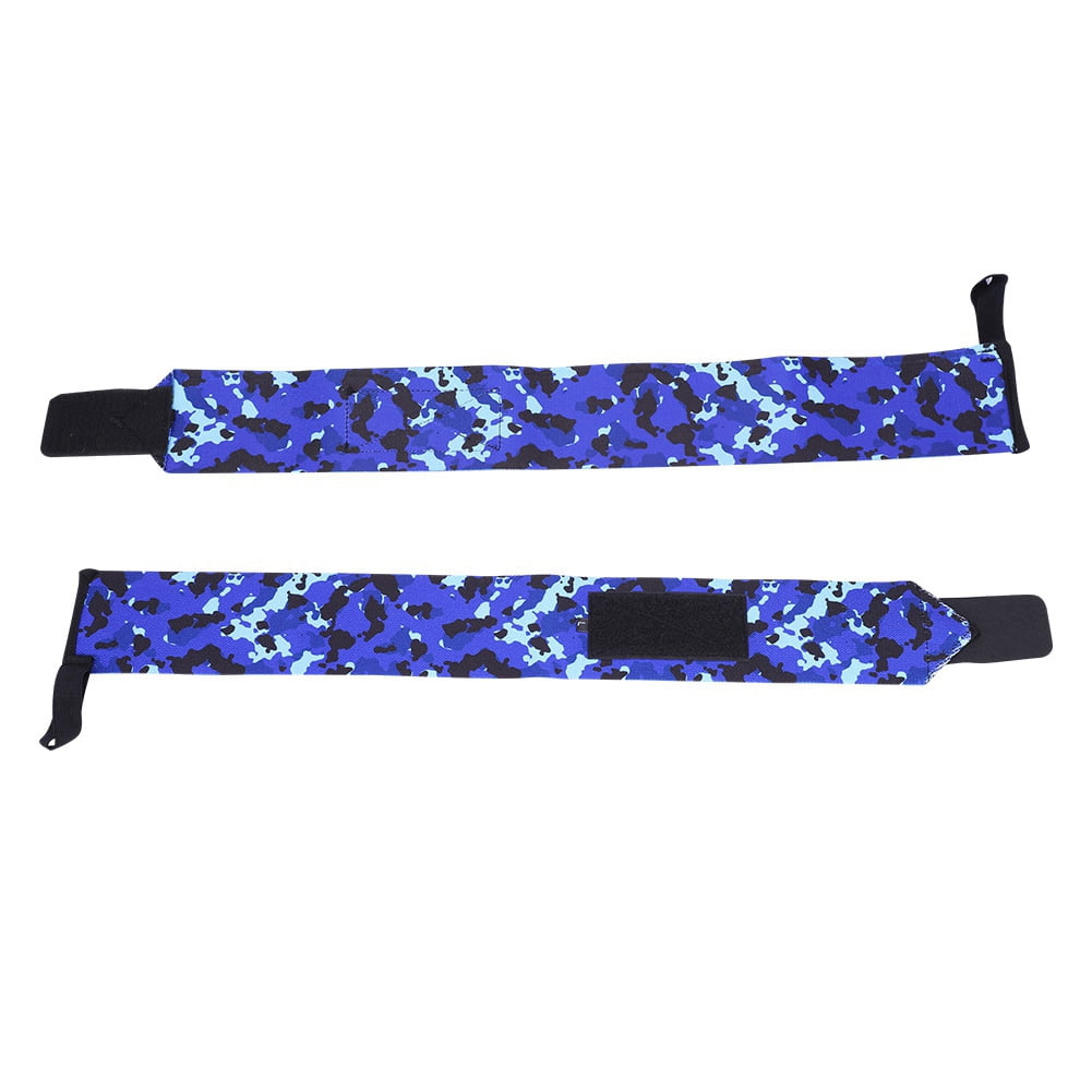 1 Pair Nylon Wrist Wraps Weight Lifting Guard Training Gym Basketball