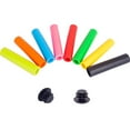 thumbnail image 1 of 1 Pair Of Bike Grips Handles Soft Foam Silicone Sponge Grips Handlebar Cover Bicycle For Size 22.2Mm Cyling Accesssories Blue Fangkenuo, 1 of 3