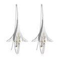 thumbnail image 1 of 1 Pair Of Fashionable & Creative Lily Shaped Earrings P7T6 J3H5, 1 of 9