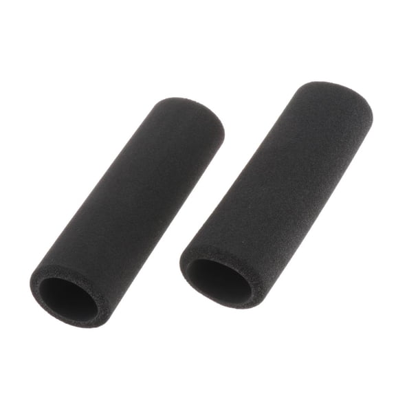 1 Pair Of Handlebar Grips Shockproof Non-slip Rubber Grips For LC Model, 130 Mm Length