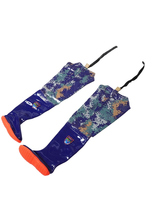 MLINS MLINS 1 Pair Hip Waders High PVC Non Slip Wading Boots Breathable Outdoor Rain Boots for Fishing Hunting Size 44