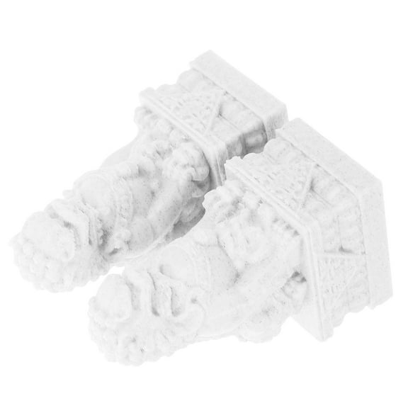 1 Pair Of Lion Sculpture Chinese Lion Statue Decoration Traditional Chinese Lion Statues Miniature Guardian Lion Sculpture Tabletop Bookshelf Bringing Luck Small Lion