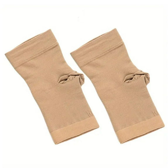 1 Pair Of Ultra-thin High Elastic Sports Ankle Protector, Basketball Dance Fitness Ankle Protector Anti-sprain Ankle Protector (Beige,L)
