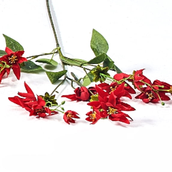 1 Pair Outdoor Artificial Autumn Flowers | Fake Fall Decorations - No Fade, Faux Plastic for Garden, Porch, and Window Box Decor