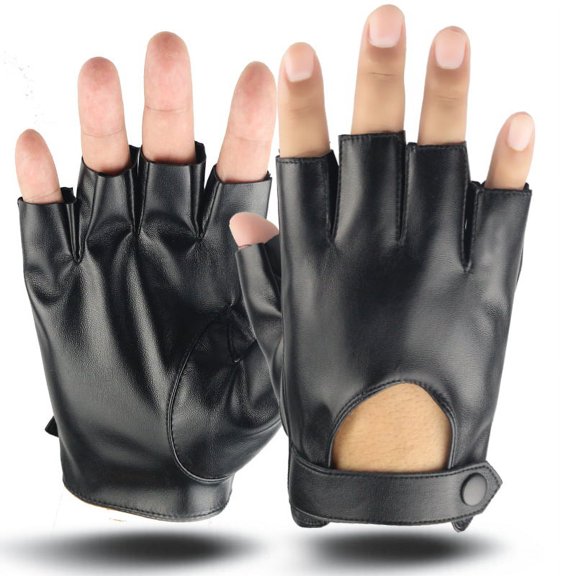 1 Pair Outdoor Cycling Gloves Convenient Riding Gloves Portable Adult Fishing Gloves