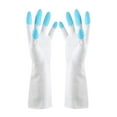 thumbnail image 1 of 1 Pair PVC Kitchen Gloves - Reusable, Waterproof, and Protective for Cooking and Cleaning Safety, 1 of 8