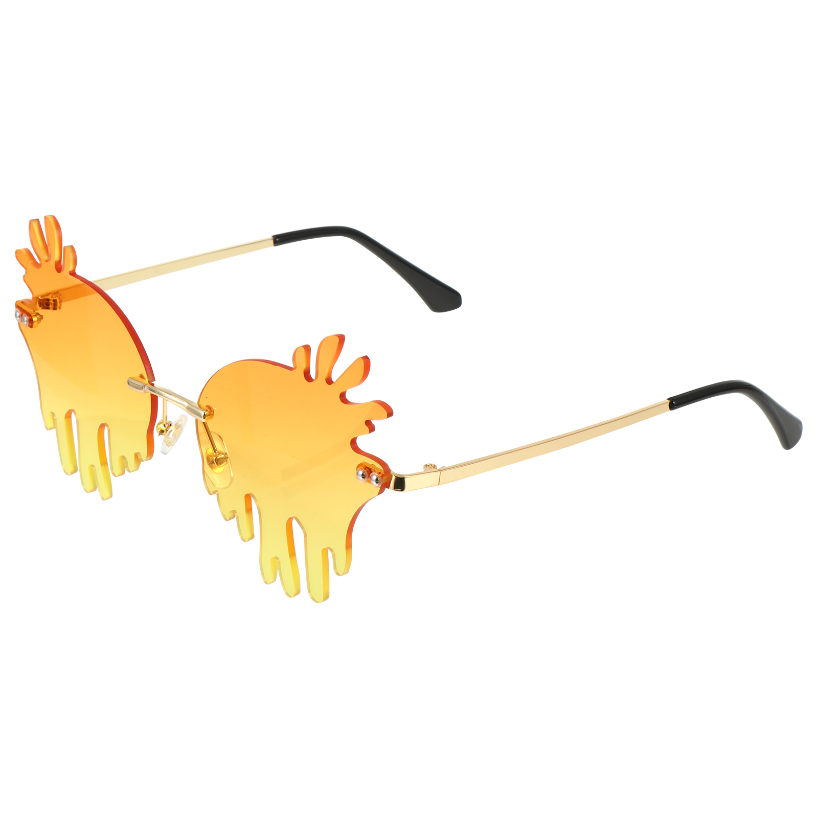 1 Pair Party Eyeglasses Irregular Fashion Sunglasses Unique Shaped Eyeglasses