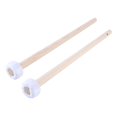 thumbnail image 1 of 1 Pair Percussion , Timpani Sticks for Drum Instrument Accessory Drum Percussion Cotton Linen Head, 1 of 10