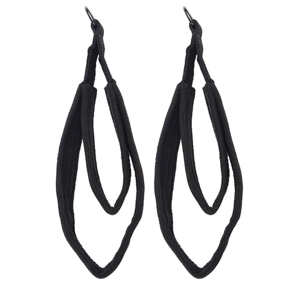 1 Pair Pilates Double Loop Straps For Reformer Feet Fitness D-Ring Straps Handle Yoga Exercise Accessories For Home Gym Workout