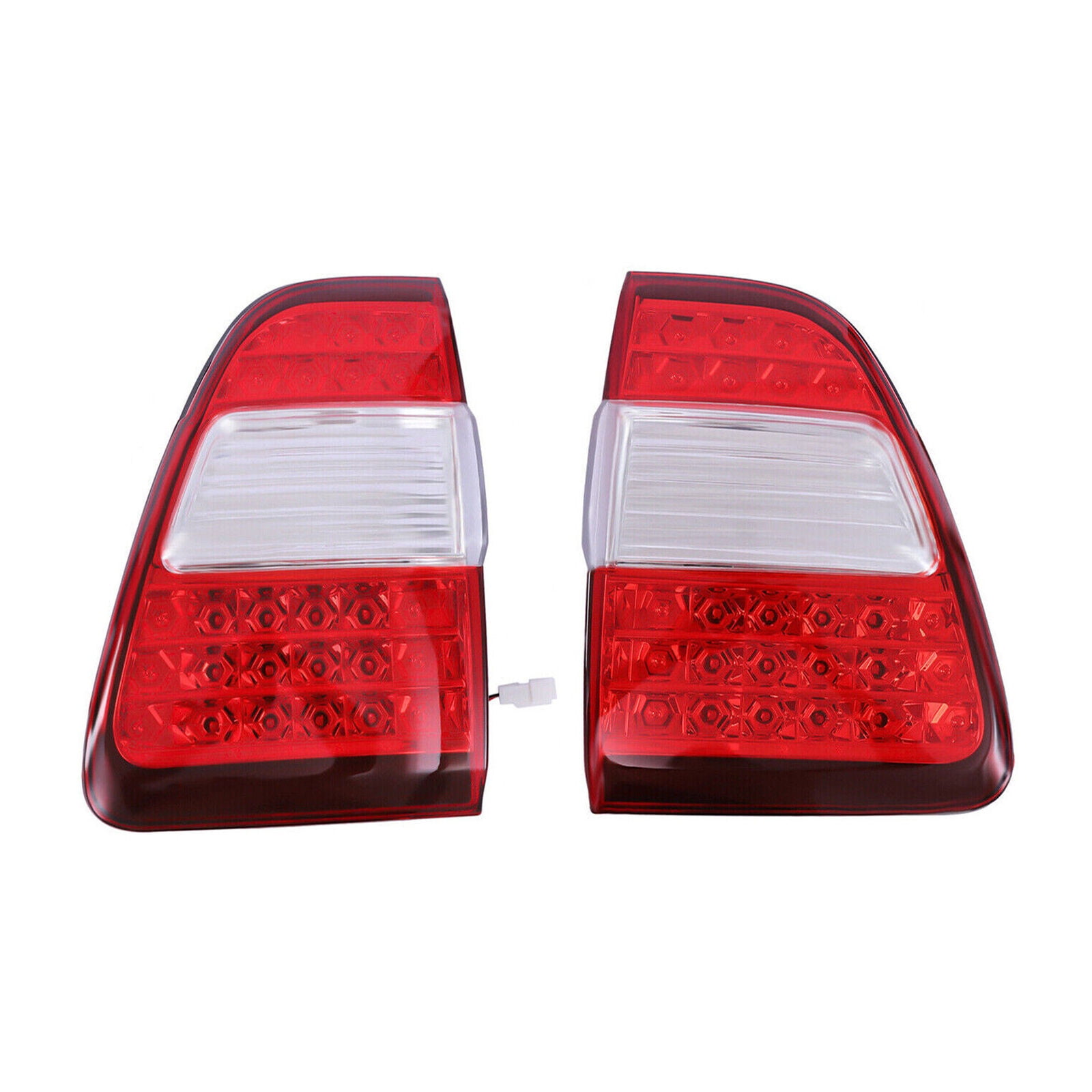1 Pair Plastic Left+Right Inner Tail Lights LED Rear Brake Lamps for