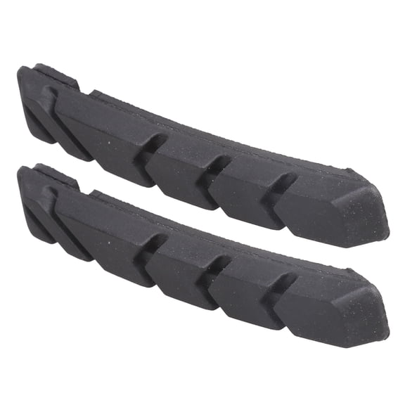 1 Pair Professional Brake Blocks Shoes Mountain Bike Brake Pads with Hex Nut Set V-shaped Braking Holder Shoes Block