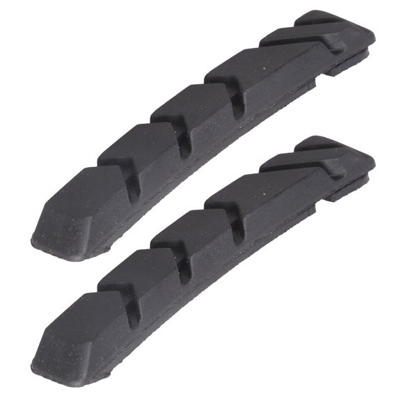 1 Pair Professional Brake Blocks Shoes Mountain Bike Brake Pads with Hex Nut Set V-shaped Braking Holder Shoes Block