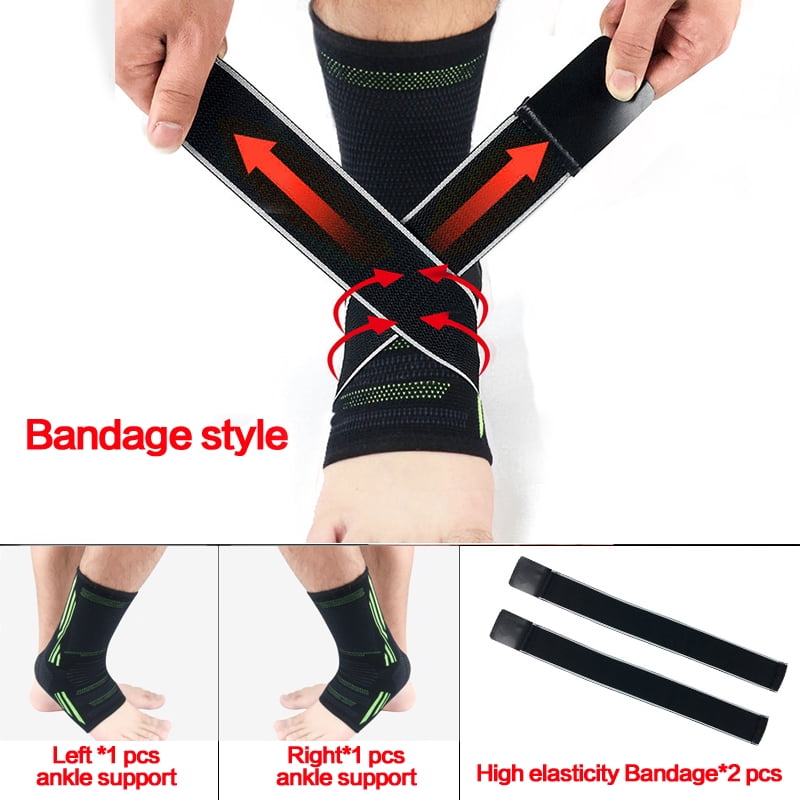 1 Pair Protective Football Ankle Support Basketball Ankle Brace