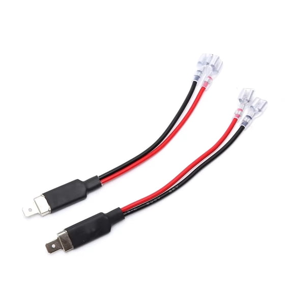 1 Pair Quick Install H1 Adapter Cable For Car Headlight Upgrade Single Converter Wiring Connector Cable Conversion Lines