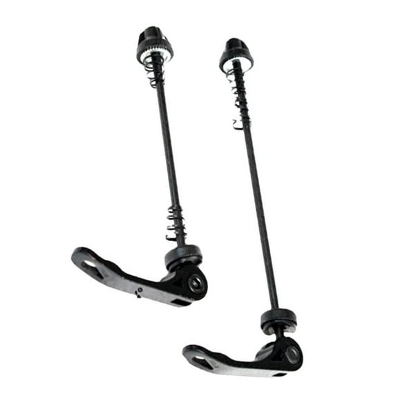 1 Pair Quick Release Skewer Front and Rear Wheel Hub Quick Release Skewer Set Clip Bolt Lever Axle Set