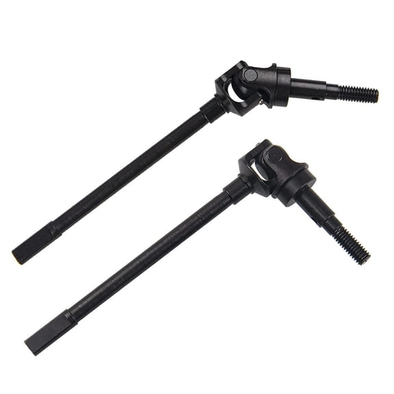 1 Pair RC Car Drive Shaft CVD Drive Shafts Replacement for AXIAL SCX10 II 90046 90047 1/10 RC Accessories, Front axle
