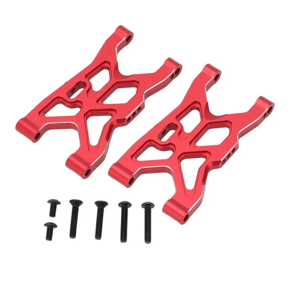 1 Pair RC Rear Suspension Arm Aluminum Alloy RC Rear Swing Arm for Infraction for Vendetta 1/8 Red