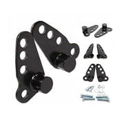 1 Pair Rear ADJ.Lowering Kit for 02-15 Harley-Davidson Black 1-3 New Brand