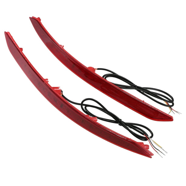 Pair Rear Bumper Brake & Tail Light Assembly For Hyundai IX35 2010-2015 – Red Lens, 12V, Plug-and-Play
