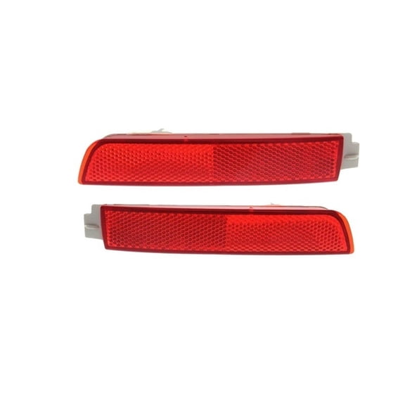 1 Pair Rear Bumper Reflector Lens For Nissan Sentra 2012-2018 ABS Rear Back Signal Reflector 265605C000 265655C000