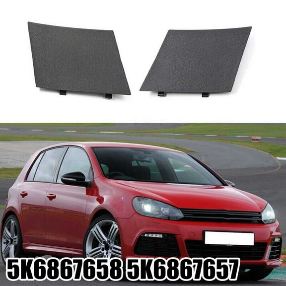 1 Pair Rear Trunk Taillight Repair Cover Cap Replacement For Golf MK6 5K6867657