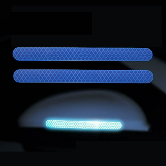 1 Pair Reflective Tape Self Adhesive Waterproof Conspicuity Reflector Stickers