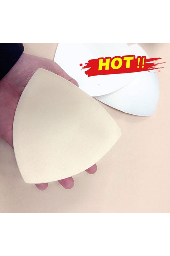1 Pair Removable Foam Insert Breast Bra Pad Top Push Up Bust Bikini Swimwear