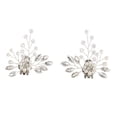 thumbnail image 1 of OUNONA Rhinestone Buckle Decorative Flower Shape 1 Pair, 1 of 7