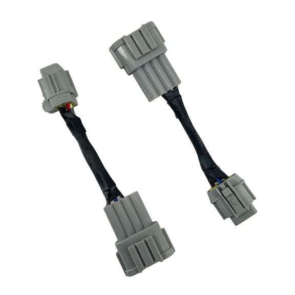 1 Pair Resistance Headlight Conversion Adapters Harness For 2003+ 350z