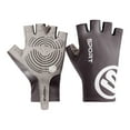 thumbnail image 1 of 1 Pair Riding Gloves Wear-resistant Cozy Breathable Thin Anti-slip Outdoor Sports Tool Comfortable Half-Finger Driving Lure Fishing Sunscreen Gloves for Unisex, 1 of 7