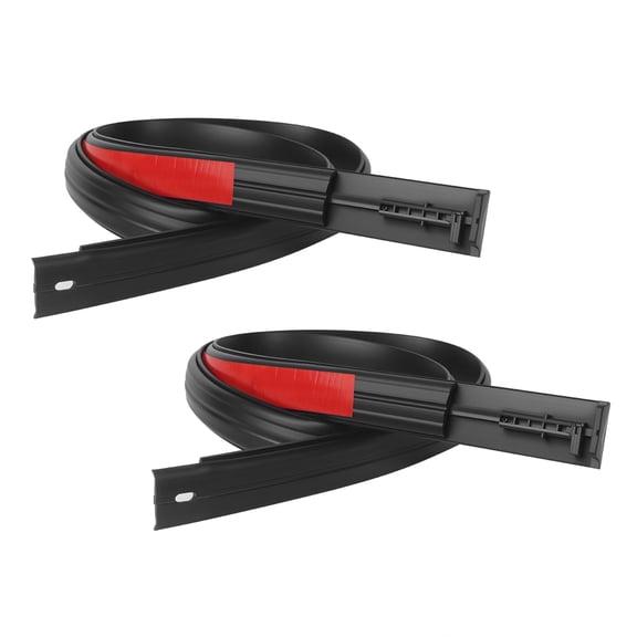 1 Pair Roof Rubber Strips Automotive Accessories Easy Installation Replacement Weatherstrip Rain Seal for 07-20