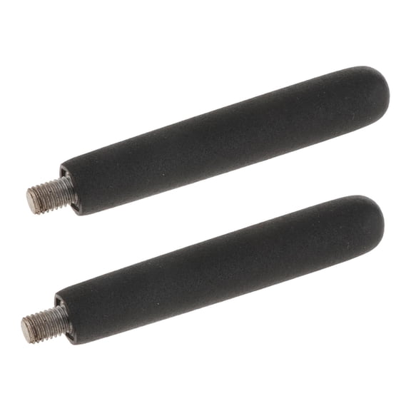 1 Pair Rope Posts Pilates Reformer Machine Parts Matte Threaded Design for Home Fitness Enthusiasts