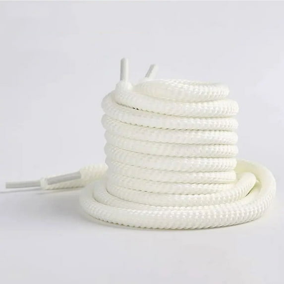 1 Pair Round Boot Laces Heavy Duty and Durable Shoelaces for Boots, Work Boots & Hiking Shoes - 39.4 inch / 100CM