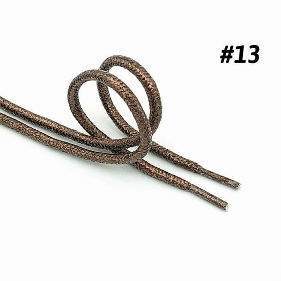 1 Pair Round Glitter Shiny Metallic Shoe Laces, 24 Colors Colorful Sequin Shoelaces for Sneakers, Athletic Shoelaces in 4 Different Lengths