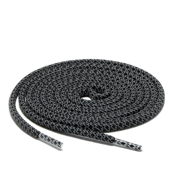 1 Pair Round Reflective Shoe laces Replacement Rope for Sneakers Running Shoes
