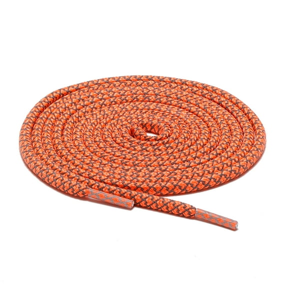 1 Pair Round Reflective Shoe laces Replacement Rope for Sneakers Running Shoes