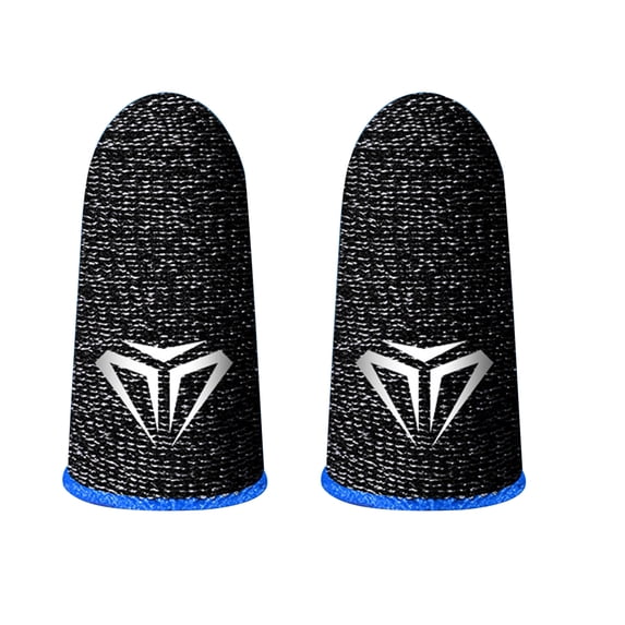 1 Pair S02 Finger Cover Sensitive Breathable Sweat-proof Video Games Touch Screen Fingertip Gloves for PUBG Mobile Game